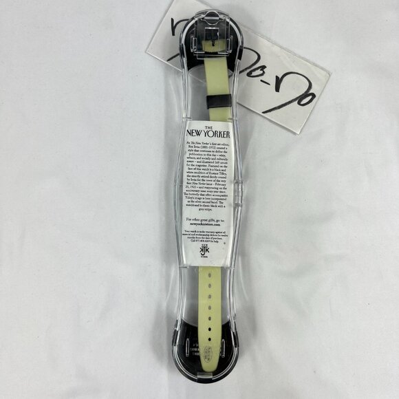 The New Yorker Watch Rea Irvin Eustace Tilley Black White Wristwatch Artist 2 - Picture 4 of 7